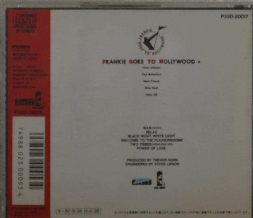 Bang, Japan CD